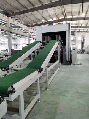 เครื่องเคลือบพื้น UV เครื่องทำความร้อนด้วยก๊าซธรรมชาติที่ผ่านการรับรอง ISO9001 0.1 - 1m / min