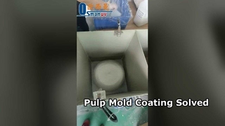 เครื่องเคลือบแม่พิมพ์เยื่อกระดาษสำหรับ R&D